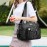 Vintage Faux Leather Crossbody Bag with Removable Strap and Zipper Closure, Solid Color Messenger Bag, Polyester Lined Handbag for Everyday Travel - Baigou Crafted