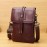[Leather Crossbody Bag] Genuine Leather Women's Crossbody Bag | Multiple Compartments, Detachable Adjustable Strap, Magnetic Closure, Coffee Brown Tassel Detailing, Polyester Lining - Casual Everyday Shoulder Bag