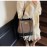 1pc Women's Retro Bucket Bag with Golden-Tone Hardware & Chain Strap - Elegant Golden-Tone Hardware, Buckle Closure, Lining - Coffee Brown/Light Brown/Gray/Black Handbag for Casual & Formal Events - Versatile Everyday & Special Occasion Bag - Korean Fashion Messenger Bag with Detachable Strap, Structured Design & Golden-Tone Hardware - Early Autumn Model, Nylon Handbags For Women, Shoulder Bags For Women Elegant Classy, Designer Bags For Women High Quality, Mini Handbag,
