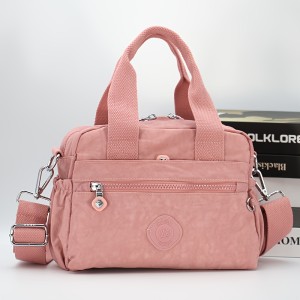 [Lightweight Messenger Bag] Lightweight Nylon Women's Messenger Bag | Durable, Adjustable Wide Shoulder Strap, Large Capacity, Multiple Pockets, Scratch-Resistant and Wear-Resistant Material