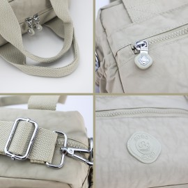 [Lightweight Messenger Bag] Lightweight Nylon Women's Messenger Bag | Durable, Adjustable Wide Shoulder Strap, Large Capacity, Multiple Pockets, Scratch-Resistant and Wear-Resistant Material