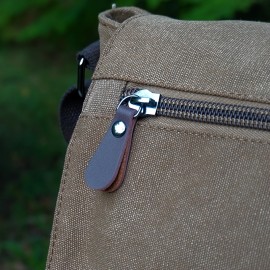 [Durable Crossbody Bag] Durable Large Capacity Canvas Crossbody Bag | Men's Casual Style with Multiple Pockets, Adjustable Strap, and Laptop Compartment for Daily Commuting & Outdoor Adventures