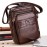 Double-layer business crossbody bag, portable shoulder bag casual bag, unisex Genuine Leather crossbody, top layer Genuine Leather square bag, Genuine Leather single-shoulder handbag, suitable for Valentine's Day, Teacher's Day, back-to-school, graduation, and Christmas gifts