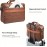 Men'S Stylish Large Capacity Briefcase - Durable, Multiple Compartments for Laptop & Phone, Versatile Shoulder or Handbag Design, Office Essentials Bag|Stylish Office Bag|Durable Handle, Briefcase