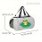 1pc Frog Design Large Capacity Travel Duffel Bag - Durable Polyester Sports & Yoga Tote with Shoulder Strap, Playful Green Frog Illustration, Perfect for Gym, Outdoor Adventures, and Daily Use