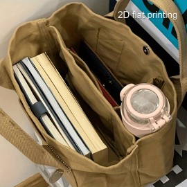 Large Capacity Tote Bag - Beige/ Tan/Black/ - Spacious Everyday Handbag with Sturdy Handles for Work, Travel, School, Shopping - Minimalist Professional & Casual Purse - Easy-Clean Design, Versatile Carryall, Simple Aesthetic, Durable Construction, Spacious Carryall, Office Workers, Women'S Bag, Tote Bag For Women, Travel Bag, Gym Bag, Travel Luggage Bag, Shopping Bag