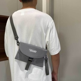 Father'S Day Gift Nylon Crossbody Bag with Tool Pattern, Multi-Functional Layered Design, Adjustable Strap, Machine Washable - Ideal for Daily Commute, Commuter Bag | Functional Design | Durable Strap, Crossbody Bag