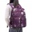 Women's Large Capacity Backpack - Stylish Purple Cosmic galaxy Backpack with Multiple Compartments, Heavy-Duty Nylon School Bag, Laptop Backpack for Women & Teens, Travel, College, Work - Space-Themed Organizer