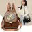 XY BAG Women's Fashion Backpack Ethnic Style Elegant Anti-Theft Lightweight Bag - Chic Pattern, Bohemian, Large Capacity, Adjustable Shoulder Straps, Tassel Detail, PU Material, Perfect for Travel and Daily Use
