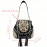 Women's Elegant Alligator-Print  Handbag/Purse - Detachable Strap & ic Closure, / with Bead Accent - Luxury Wedding, Party, Gala Accessory ( Light Beige)