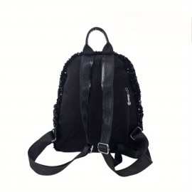 Women's Fashion Retro Sequin Cool Tote Bag, Front Pocket Y2K Hot Backpack, Shiny Street Style Spliced City Pack for Work Commute Dating Parties with Large Capacity Multi-Pockets Shoulder Crossbody, Dating Accessory, Party Backpack, Streetwear Accessory, Retro Fashion, Nylon Tote, Multipocket Bag, Crossbody Bag, Young Professionals