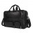 [Leather Briefcase] Genuine Leather Business Briefcase | Large Capacity Cowhide Leather Handbag for Men Commuting