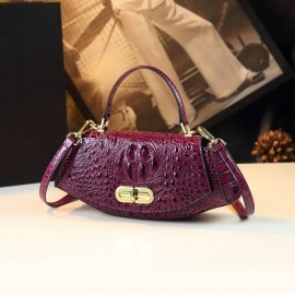 Women's Elegant Crossbody Bag - Convertible Shoulder Purse Clutch with Golden-Tone Hardware, Available in Orange/White/Purple/Green/Black - Sophisticated Everyday & Formal Events Handbag for Women, Versatile Accessory, Chic Design, Premium Hardware, Stylish Tote, Fashion Lovers