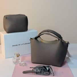 HOUSE OF LITTLEBUINNY • Versatile Modern Women's Crossbody Bag • Convertible Handbag/Clutch Purse with Detachable Strap • Synthetic Faux Leather Everyday & Formal Bag in Black/White/Beige • Minimalist Shoulder Bag for Casual Formal Outfits • Sleek Durable Fashionable Tote • Trendy Sturdy No-Padding Construction • Compatible with Office Women