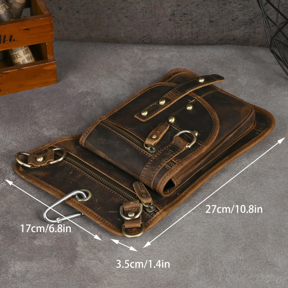 Practical Small Waist Bag Single Shoulder Men's Leg Pack by2141