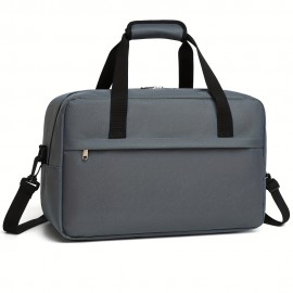 1pc Unisex Travel Bag, Carry-on Luggage Bag, Sports Handbag, Single Shoulder Crossbody Bag, Fitness Bag with Suitcase Cover