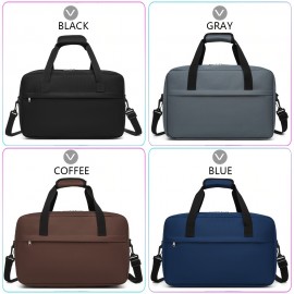 1pc Unisex Travel Bag, Carry-on Luggage Bag, Sports Handbag, Single Shoulder Crossbody Bag, Fitness Bag with Suitcase Cover
