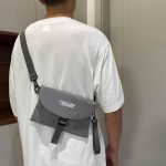 Father'S Day Gift Nylon Crossbody Bag with Tool Pattern, Multi-Functional Layered Design, Adjustable Strap, Machine Washable - Ideal for Daily Commute, Commuter Bag | Functional Design | Durable Strap, Crossbody Bag