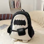 Women's Cute Backpack - Lightweight Mini Daypack with Adjustable Strap & Zipper Closure, Compact Everyday Bag for School, Travel, Work - Durable Nylon Backpack in Black/, Hand Washable, Mini Backpack, Casual Outings, Trendy Accessory, Easy Maintenance, Versatile Carryall, Daily Commute, Minimalist Design, Sturdy Construction, Student Essentials