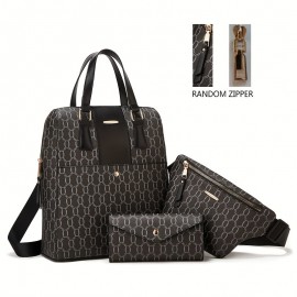 Backpack Three Piece Set - Multi-Purpose, Compact, Ideal for Travel & Daily Use