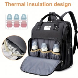 Multi-Pocket Foldable Multi-Functional Backpack, Large Capacity Women's Shoulder Bag, Stylish Storage Backpack, Baptism Gift