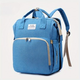 Multi-Pocket Foldable Multi-Functional Backpack, Large Capacity Women's Shoulder Bag, Stylish Storage Backpack, Baptism Gift