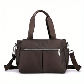 [Fashion Shoulder Bag] European And American Fashion Lady Crossbady Bag Joker Nylon Inclined Shoulder Bag Handbag And Contracted More Leisure Bag Handbag Single Shoulder Bag