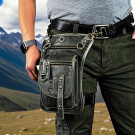 Practical Small Waist Bag Single Shoulder Men's Leg Pack by2141